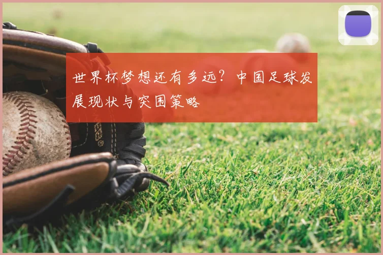 世界杯梦想还有多远？中国足球发展现状与突围策略