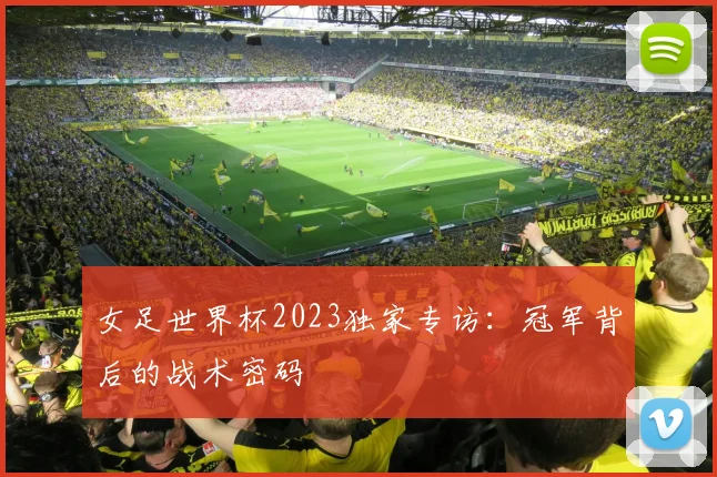 女足世界杯2023独家专访：冠军背后的战术密码